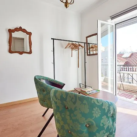 Terrace With River View Apartament Lizbona